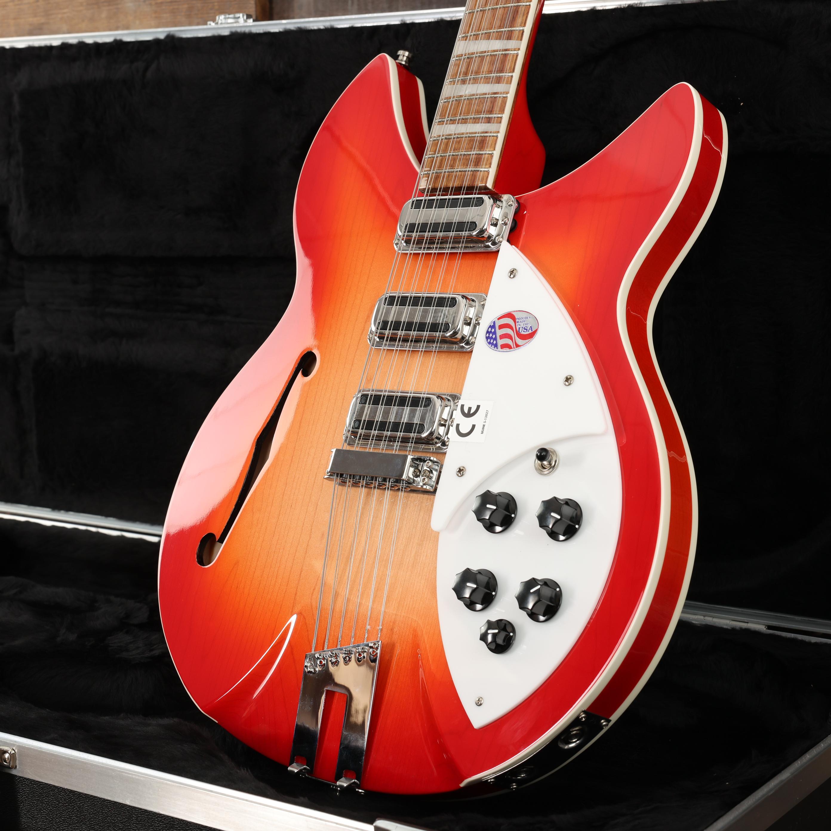 Rickenbacker 1993Plus 12-String Semi-Hollow Electric Guitar in